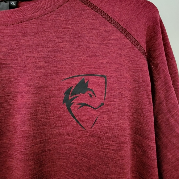 ALPHALETE- Mens XL Long Sleeve Logo Performance Tee - Picture 3 of 4